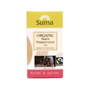 Suma Organic & Fairtrade Black Peppercorns 25g